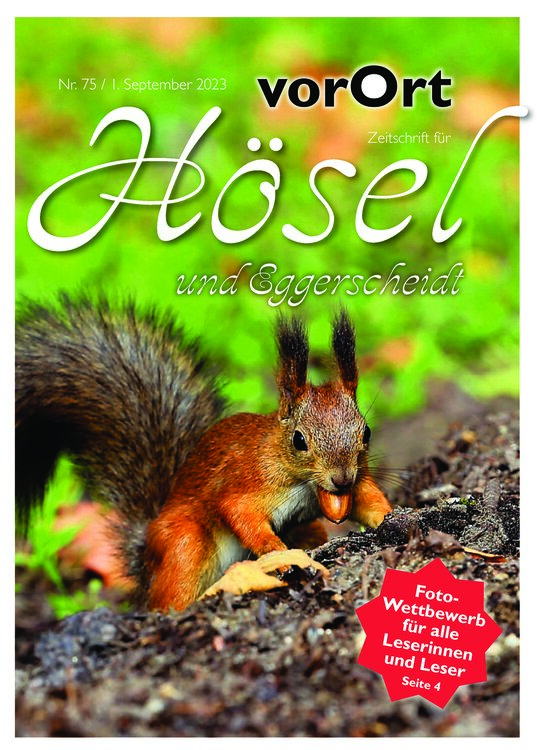 Cover Hoesel vorOrt Hösel 75 1. September 2023